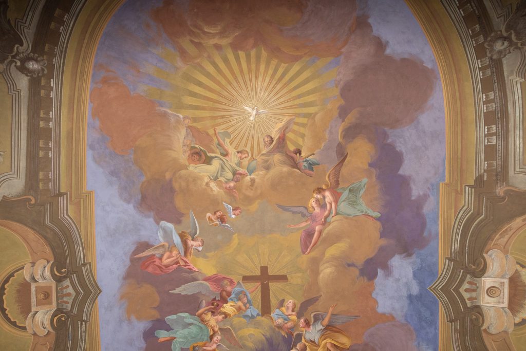 Triumph of the Trinity, Chiesa della Visitazione, Torino